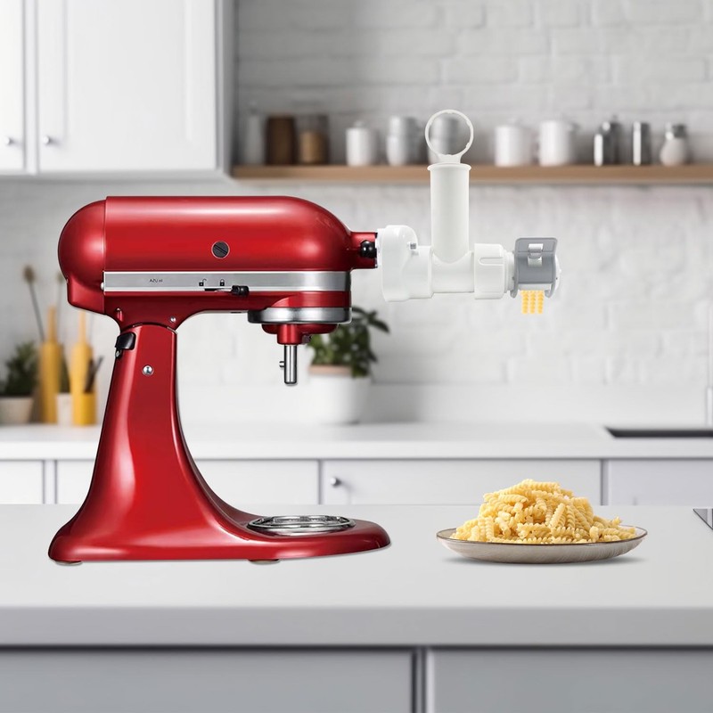 Pasta Maker Attachment for Kitchen aid Stand Mixers with 6 Interchangeable Di... gallery