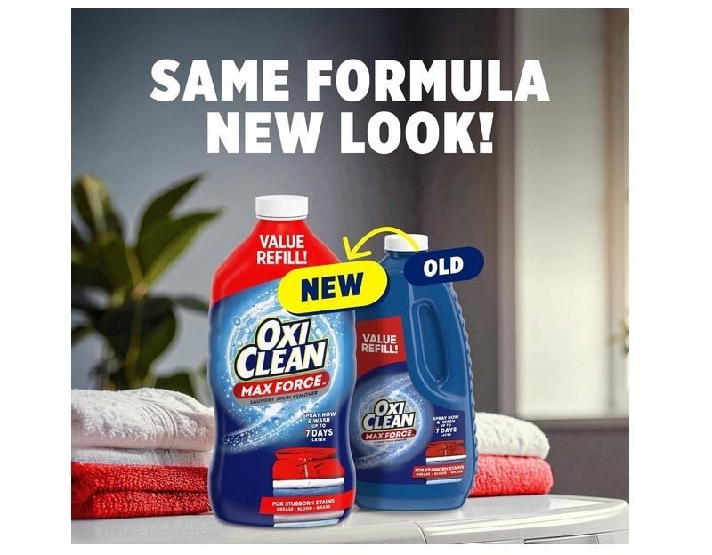 OxiClean Max Force Laundry Stain Remover Spray Refill, 48 fl oz gallery