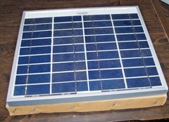 WINDYNATION 10W SOLAR PANEL POLYCRYSTALLINE PHOTOVOLTAIC CHARGES 12V BATTERIES