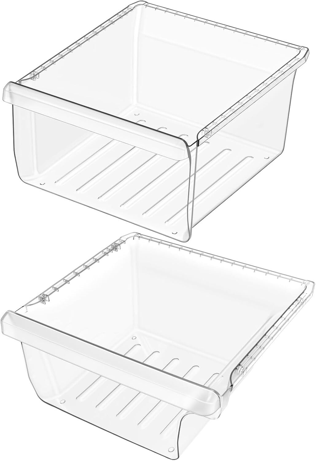 New DA97-08693B Refrigerator Crisper Drawer Upper DA97-08692B Fridge Crisper Bin gallery