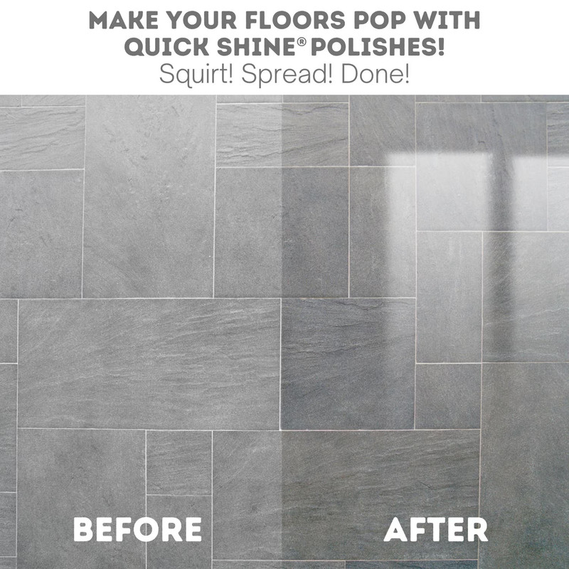 Quick Shine Multi Surface Floor Finish 64oz | Cleaner & Polish use on ⭐️⭐️⭐️⭐️⭐ gallery