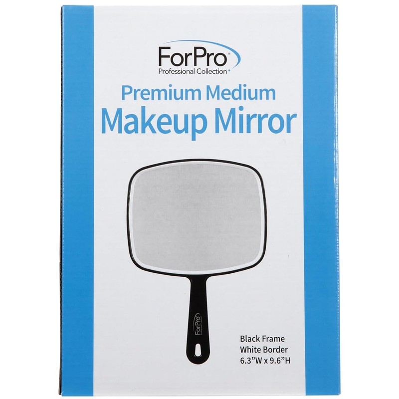 Hand Held Mirror Extra Large For Barber Lady Makeup Beauty Cosmetic With Handle gallery