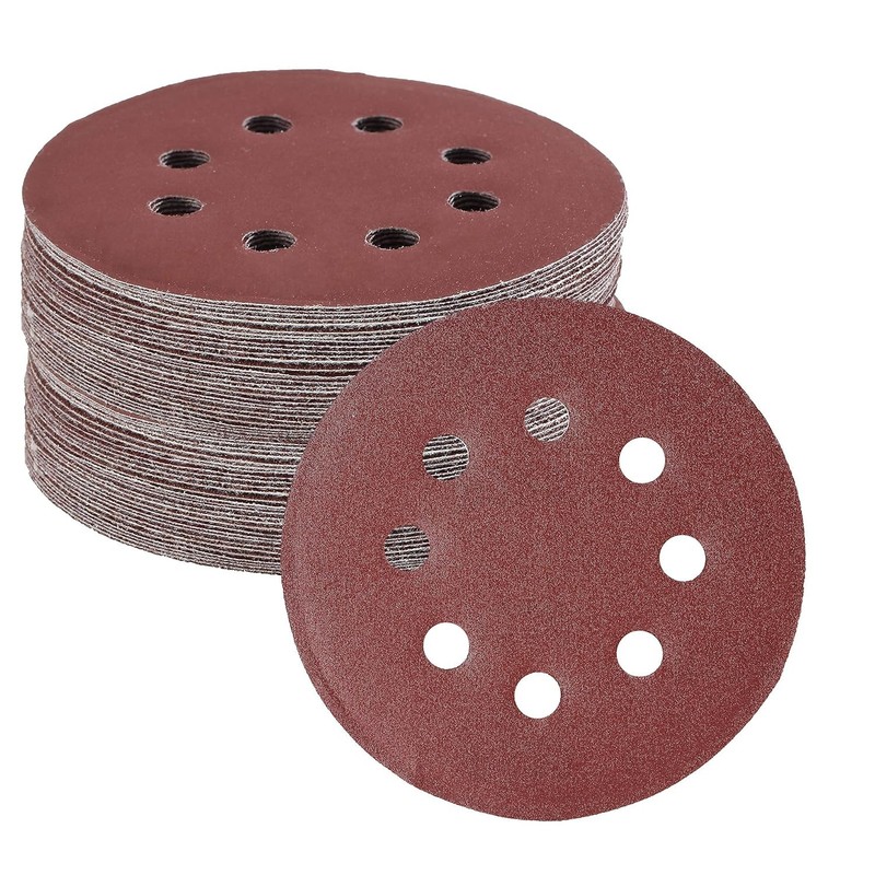 Ultimate 30-Pack 5 Inch Sandpaper Discs - Perfect for Wood, Metal, and Plastic gallery