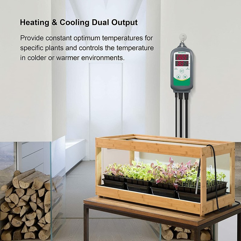 Inkbird ITC-308 Thermostat Programmable Homebrewing Temperature Controller Heat gallery