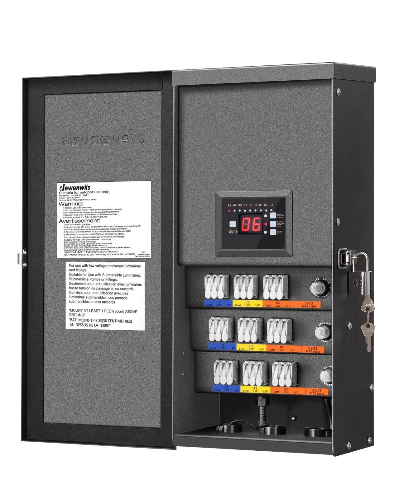 DEWENWILS 900W Low Voltage Landscape Transformer, Landscape Lighting Transformer gallery