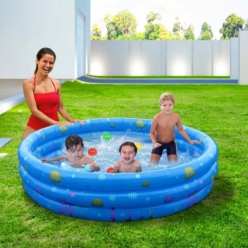 Children Inflatable Swimming Pool Large Family Summer Outdoor Play Pool 3 Kids gallery
