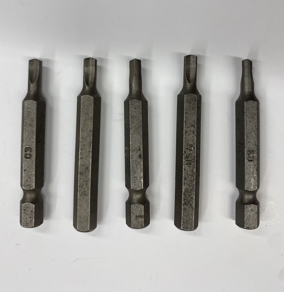 5/32" Clutch Screwdriver 2" Insert Bit (Lot of 5)