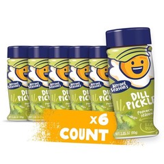 6-DILL PICKLE POPCORN SALT 2.85 OZ EACH 07/12/2027 BRAND NEW