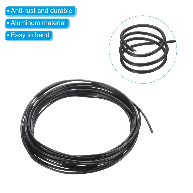 1.5mm Bonsai Training Wire, 1 Roll Floral Wire Stems Anodized Aluminum Tree gallery