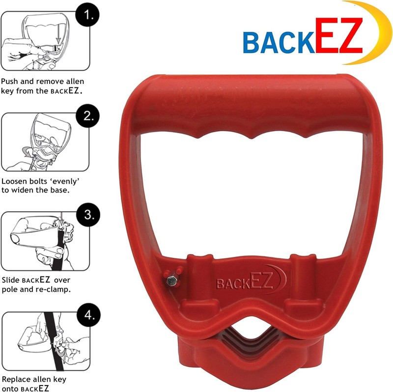 Back-Saving Tool Handle Attachment, EVR-Grip Upgrade, Labor-Saving Ergonomic gallery
