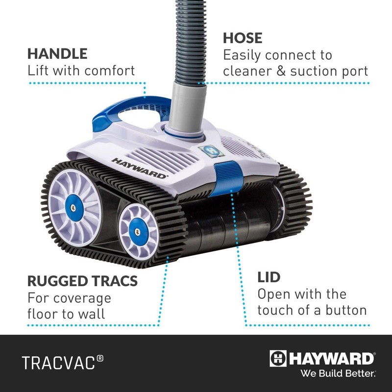 Hayward TracVac Suction Side Automatic Pool Cleaner W3HSCTRACCU gallery
