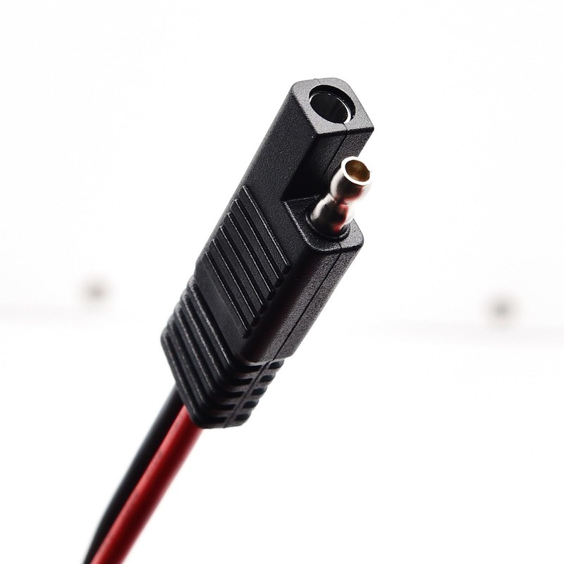 2 Pack SAE Connector Cable 14AWG 1Ft 2 Pin SAE Quick Connect Disconnect Plug gallery
