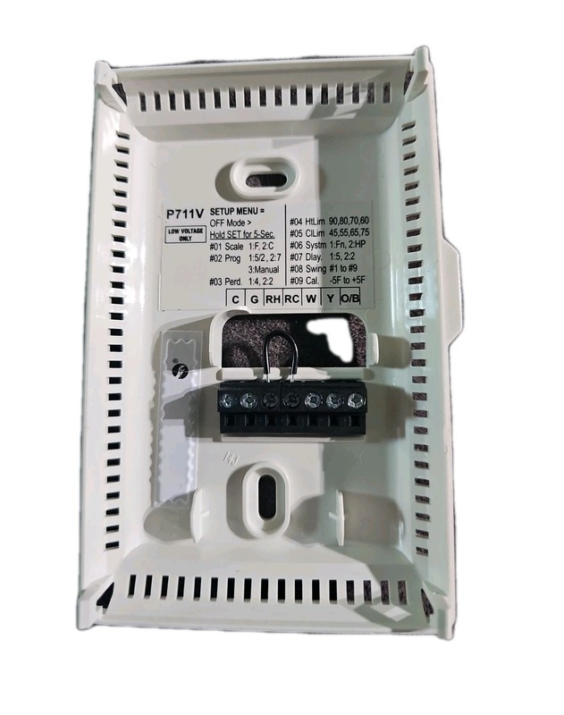 Lux Pro P711V-010 Programmable 7 Day Thermostat, 1 Heat, 1 Cool, Batteries In... gallery