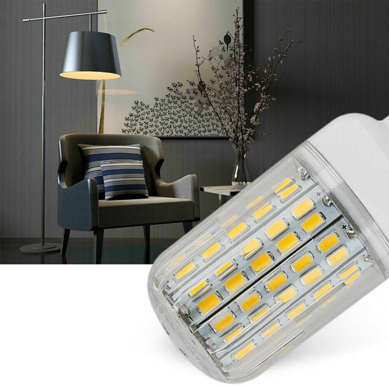 LED Corn Bulb E27 E14 E12 B22 5730 SMD 24-165LEDs Home Lamp Decor AC110V/220V EM gallery