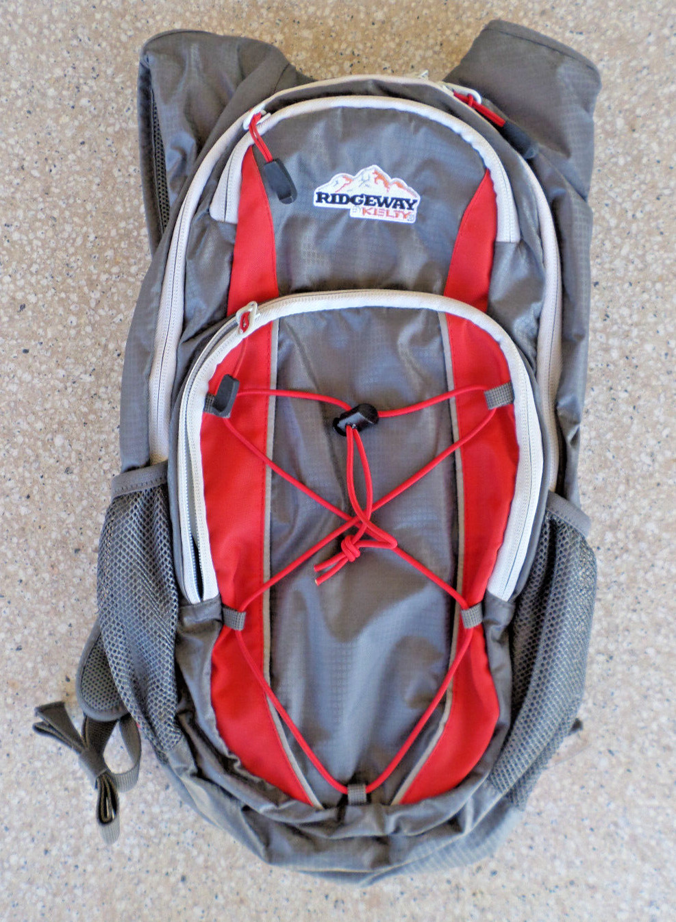Ridgeway By Kelty Red/Gray Daypack Backpack