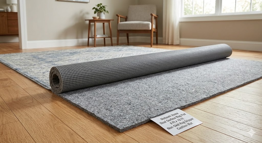 Mohawk Home Dual Surface Rug Pad 8 Ft x 10 Ft Non-Skid Rug Gripper Cushion Mat gallery
