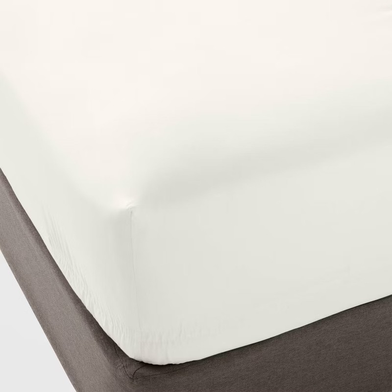 400 Thread Count Performance Fitted Sheet Stripe - Threshold gallery