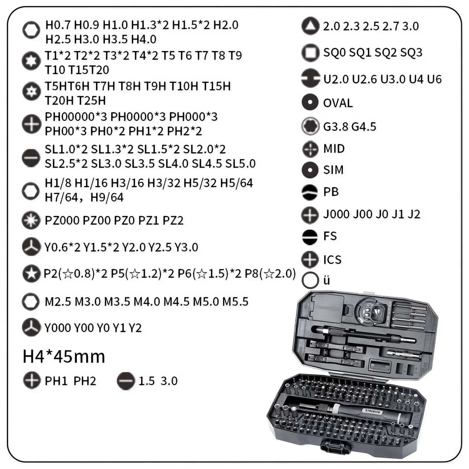 Precision Screwdriver Set 152-Piece Electronics Tool Kit with Bits Magnetic gallery
