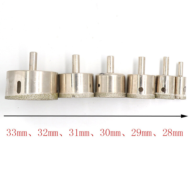 Electroplating Diamond Hole Saw Drill Bit Cutter For Glass Tile Ceramic Marble gallery