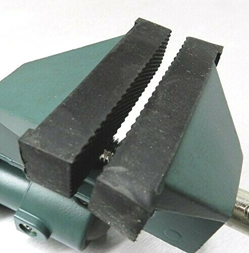Rubber Jaws for Swivel Bench Vise Replacement Part for 3" Bench Vise Set of 2 gallery
