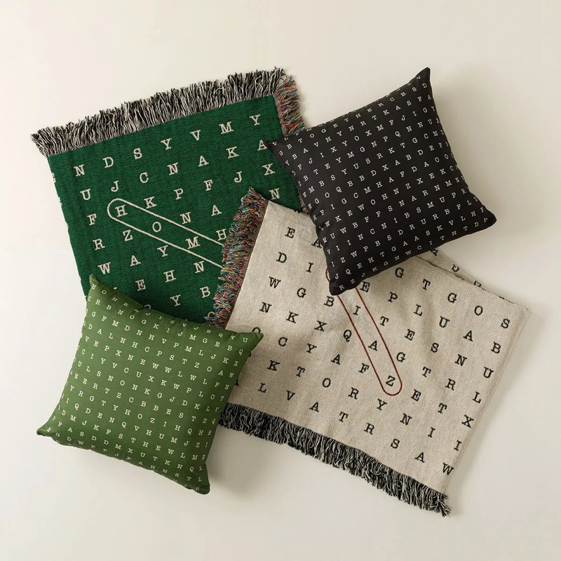 Personalized Word Search Throw Blanket Unique Gift Home Decor gallery