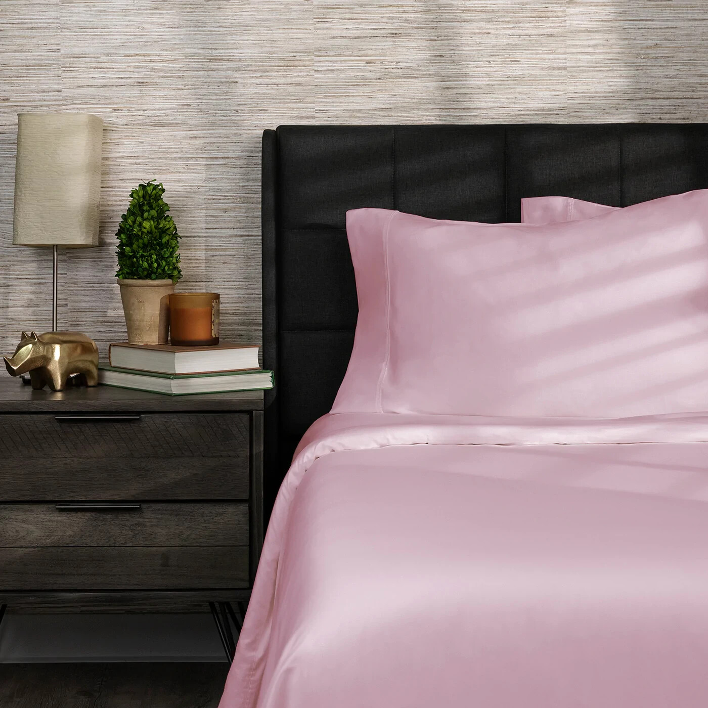 Luxury Sobella 600 Thread Count 100% Cotton Sateen Sheet - Size FULL 4 Piece Set gallery