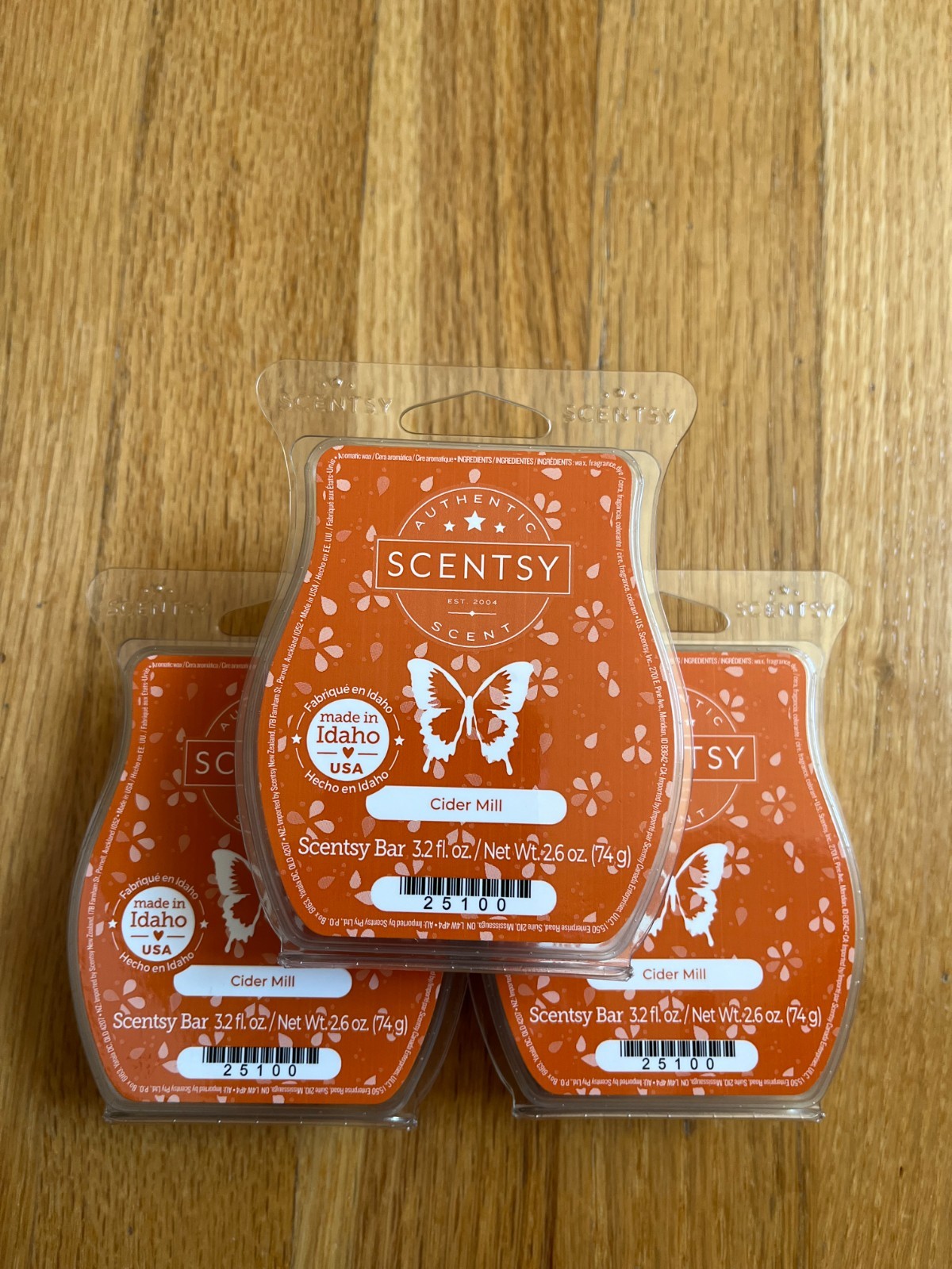 Scentsy Wax Bars Cider mill 3 Pack gallery