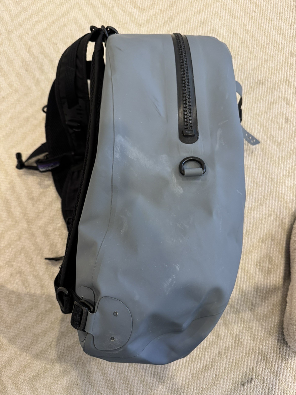 Patagonia Stormfront Pack Grey Classic Model Waterproof Backpack Nice Shape 2