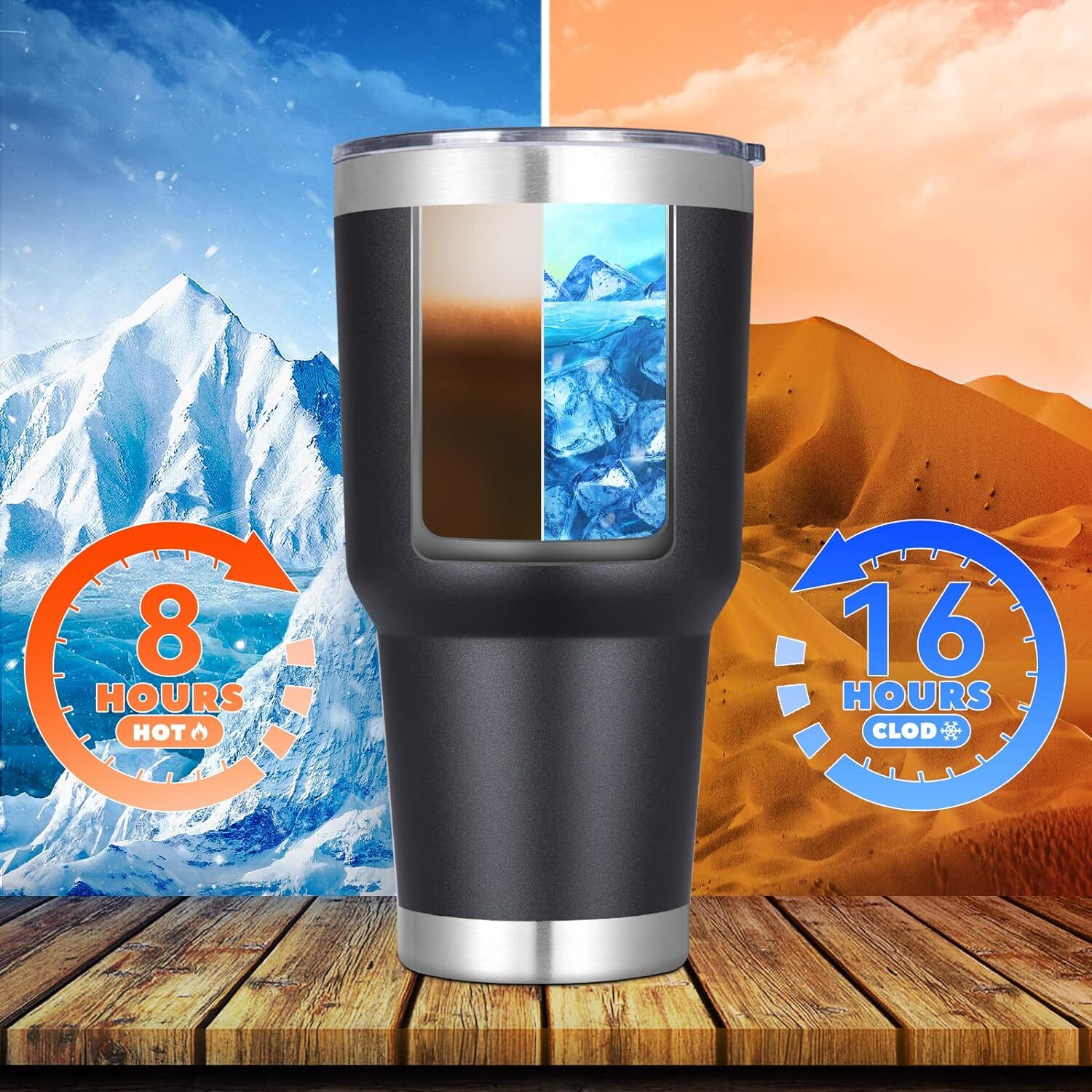 ENGRAVED Custom Personalized Your Name/Logo 30oz Water Coffee Mug Tumbler Gift gallery