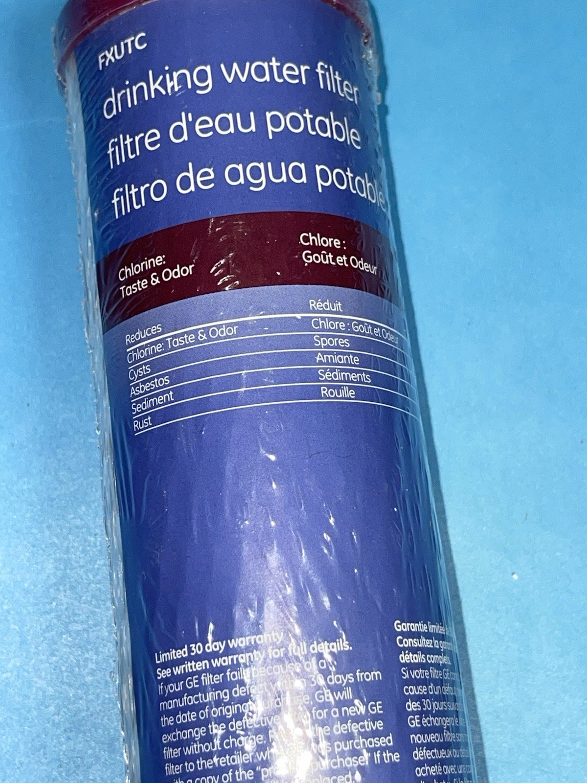FXUTC Drinking Water Filter Cartridge Replacement Chlorine Taste Odor gallery
