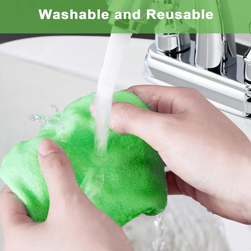 Microfiber Windshield Clean Car Auto Wiper Cleaner Glass Window Tool Brush Kit gallery