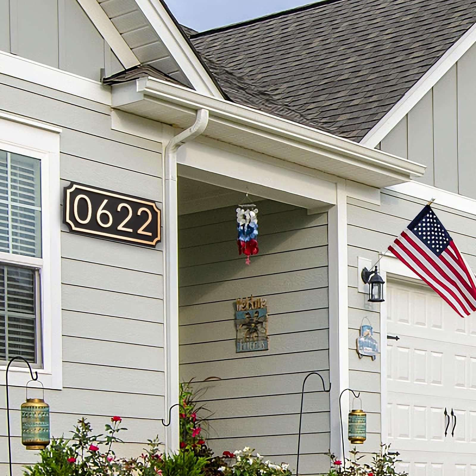 House Numbers for Outside, Address Plaques, Mailbox Numbers, 2 Sets of Number... gallery