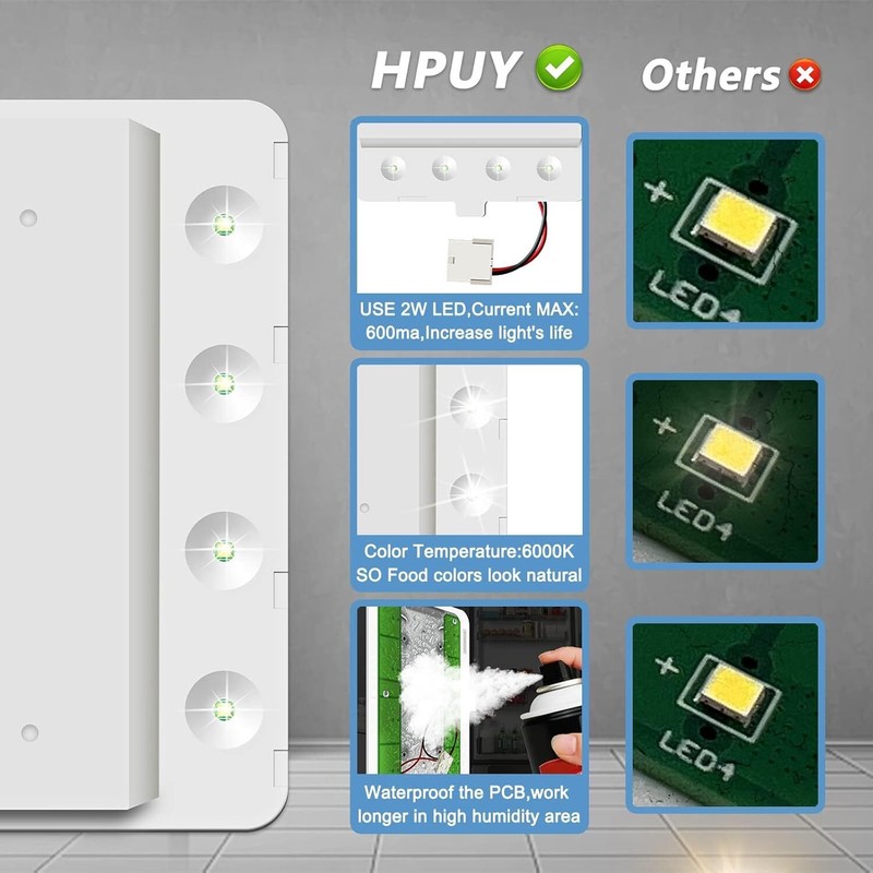 LED Module Light Part for Whirlpool Refrigerator WRX735SDHZ00 gallery