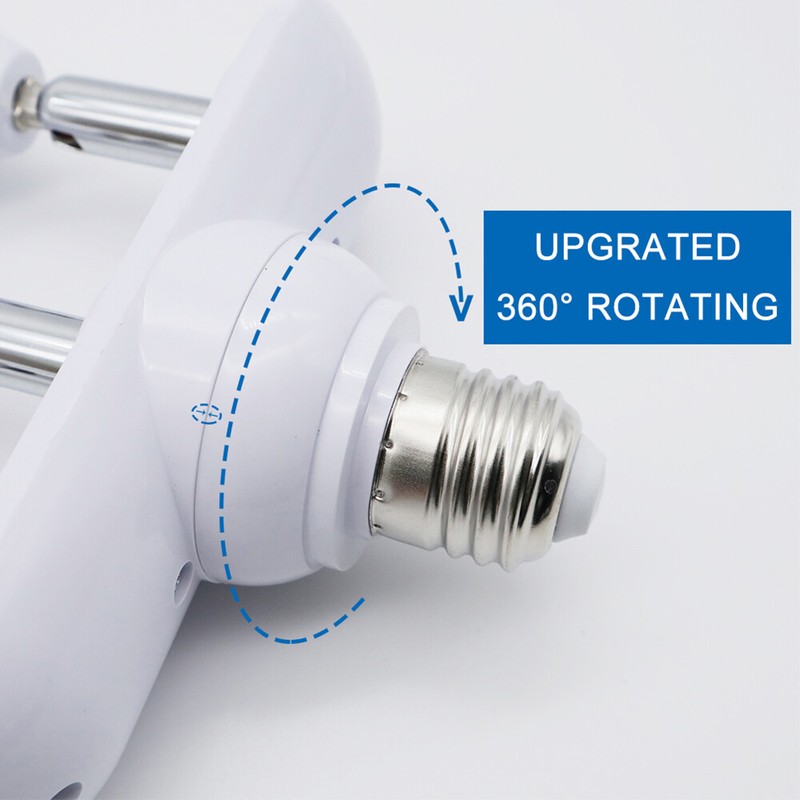 E26/E27 Socket Splitter Adjustable Converters Lamp Base Holder for E27 LED Bulb gallery