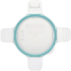 Snapware 7202R 1 and 2-Cup Clear Total Solutions Lid with Teal Blue Gasket
