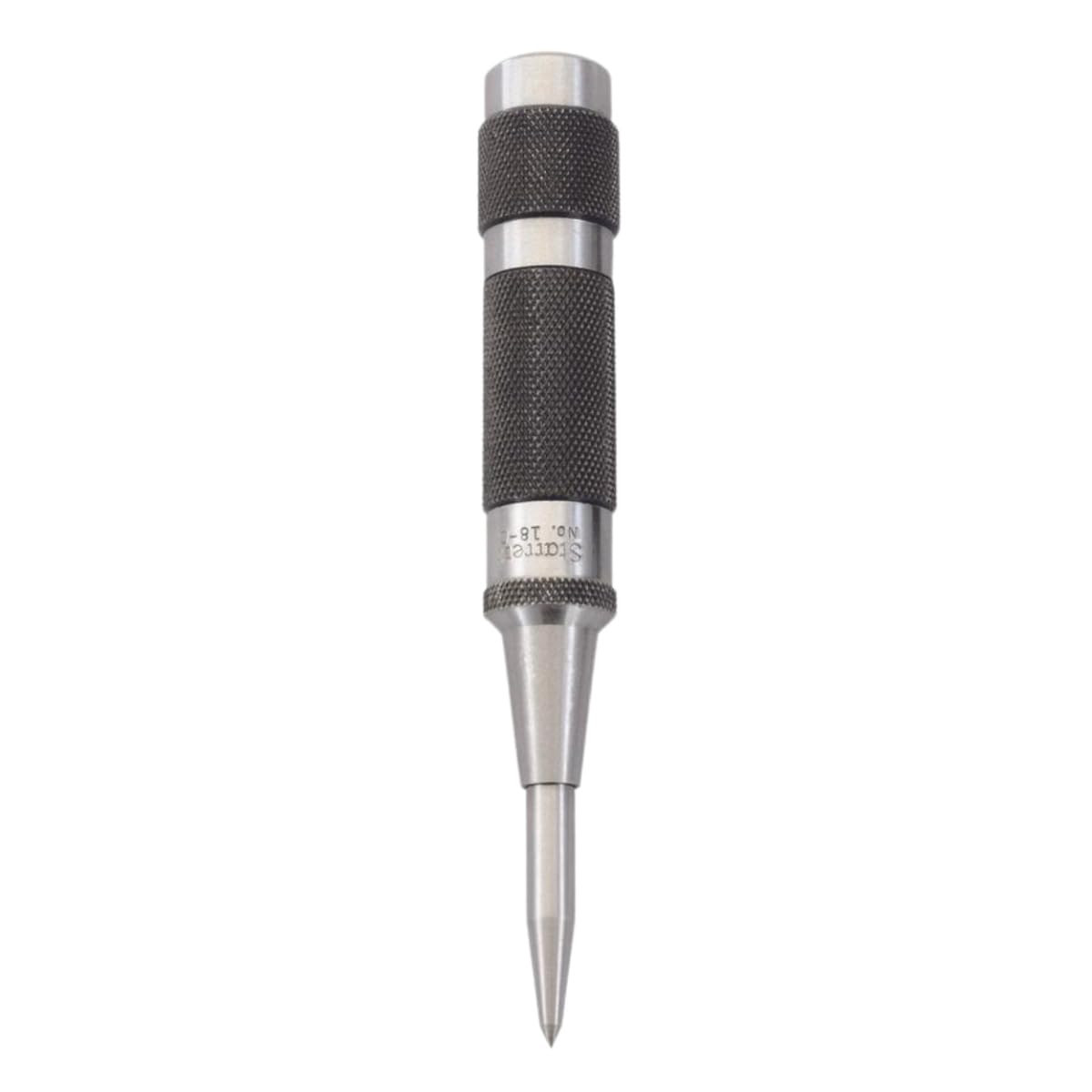 Starrett Steel Automatic Center Punch with Adjustable Stroke - 5-1/4" Length, 11 gallery