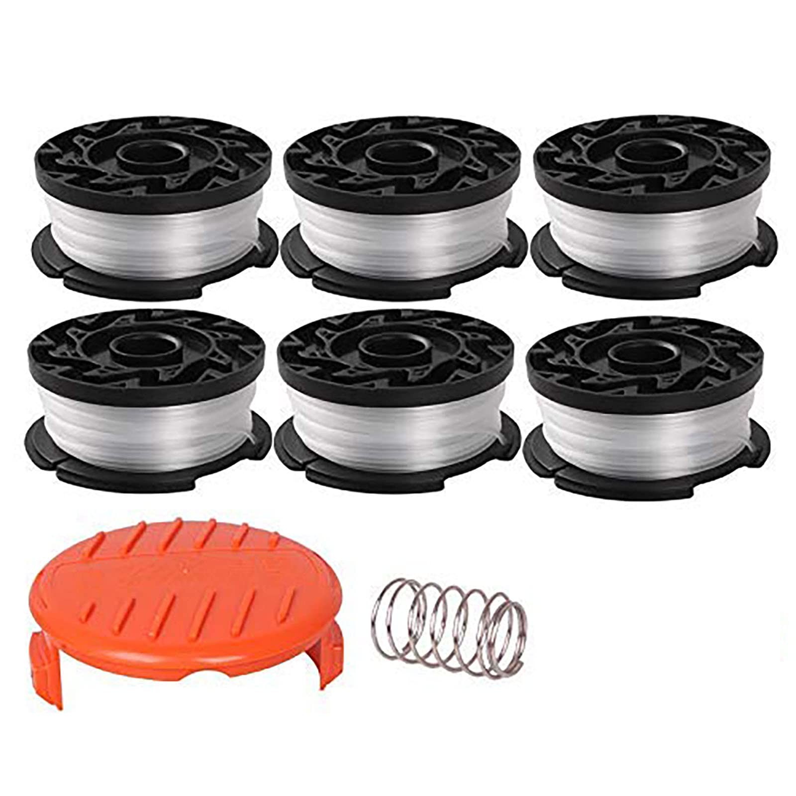 THTEN AF-100 String Trimmer Spool Compatible with Black and 6+2, black gallery