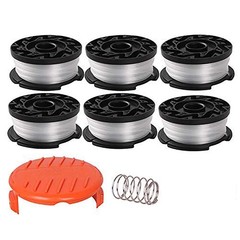 THTEN AF-100 String Trimmer Spool Compatible with Black and 6+2, black