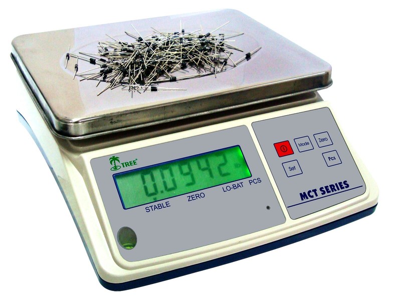 Tree MCT 7 Parts Counting Bench Scale 7lb x 0.0002lb PCS with 10V AC Adapter gallery