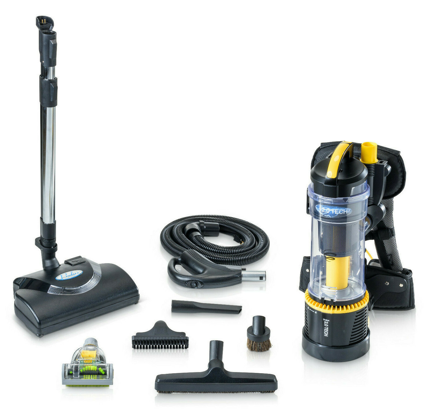 Prolux 2.0 Commercial Bagless Backpack Vacuum Cleaner with Electric Power Nozzle gallery