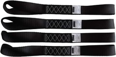 Soft Loop Tie Down Straps 4PK Motorcycle Loops Straps 1.5” x 18” x 10000 LBS