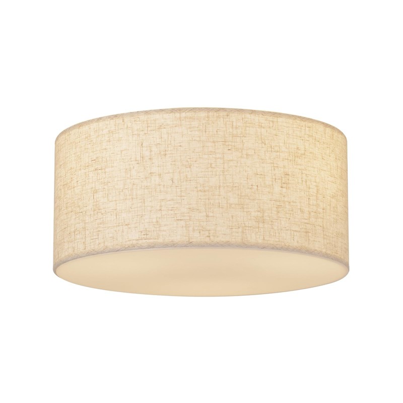 13inch Semi Flush Mount Ceiling Light Fixture,3-Light Ceiling Mount Drum Ligh... gallery