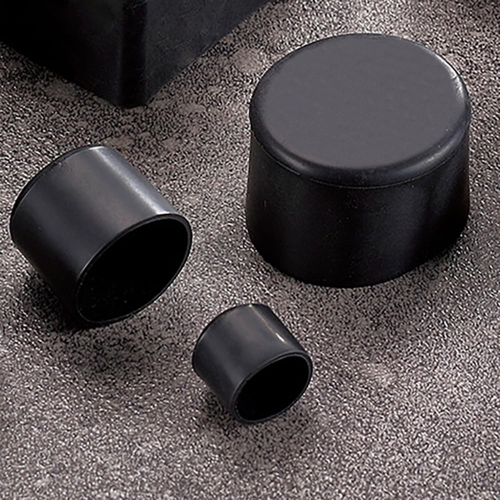 32Pcs Round Rubber Chair Leg Tips Caps, 3/4 Inch (19mm) Chair Table Leg Cover... gallery