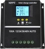 100A MPPT Solar Charge Controller 12V 24V 36V 48V LCD for Lead-Acid/Lithium gallery