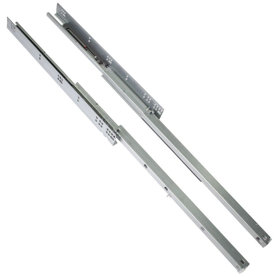 15"18"21" Undermount Drawer Slide Heavy-duty 78 lb Soft Closing 3/4 drawer thick gallery
