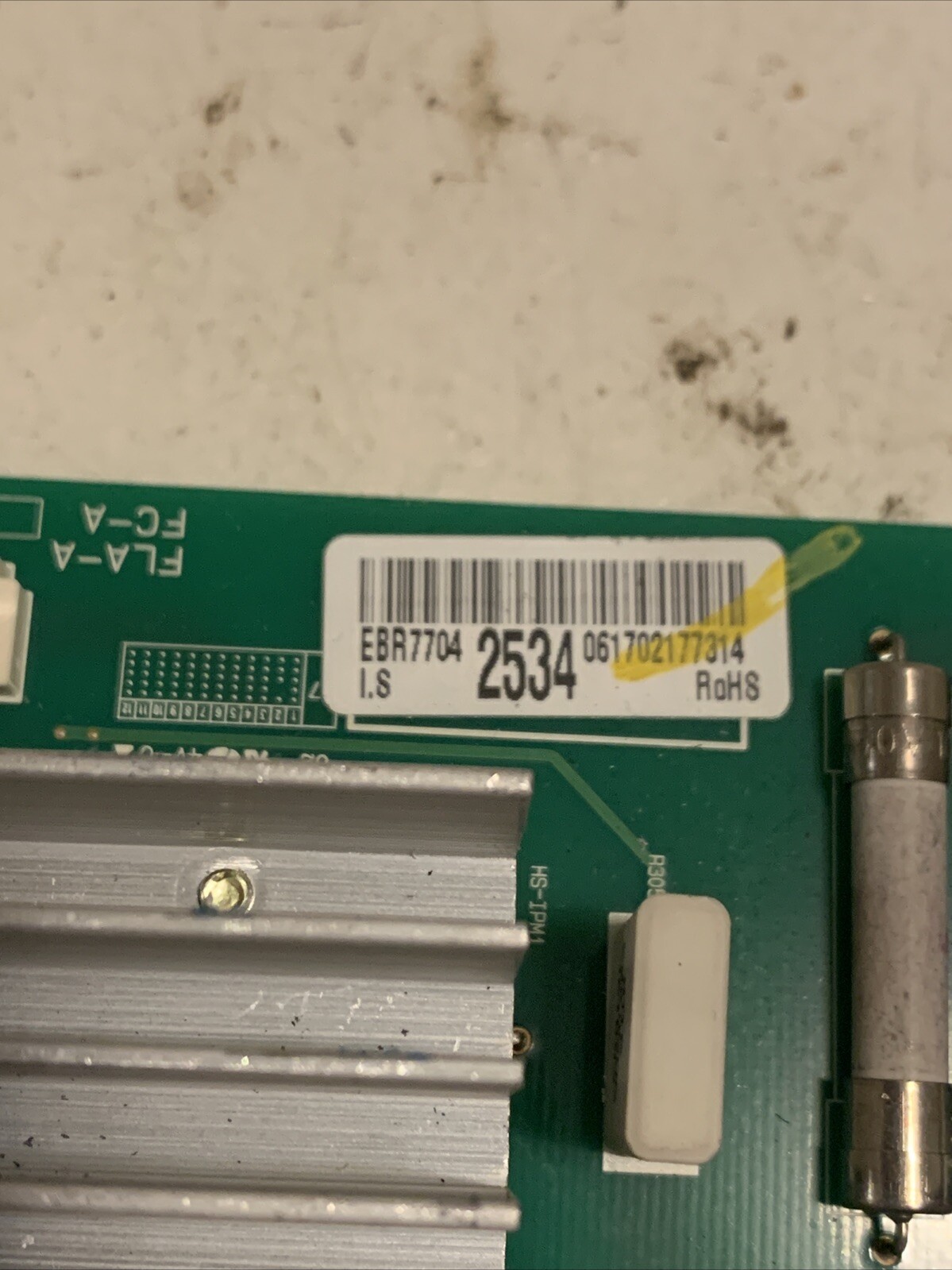 LG REFRIGERATOR MAIN CONTROL BOARD PART # EBR77042534 | FREE SHIPPING! #228 gallery