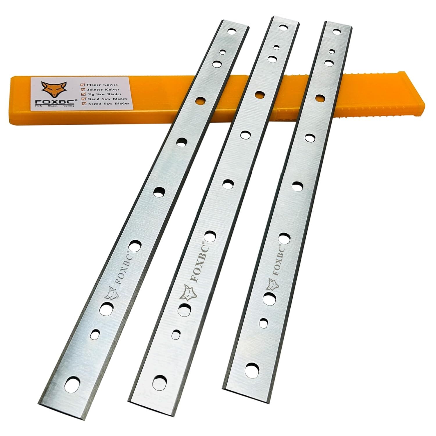 FOXBC 12.5-Inch Planer Blades for DeWalt DW734 Benchtop Planer - Set of 3 gallery