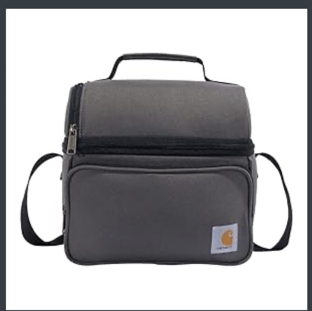 Carhartt Insulated Two Compartment Lunch Cooler Bag 12 Can NEW gallery