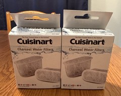 2 – Cuisinart DCC-RWF Replacement Charcoal Water Filters 2 Pack NIB