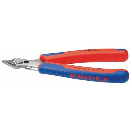 Knipex 78 03 125 5 In 78 Diagonal Cutting Plier Flush Cut Pointed Nose gallery